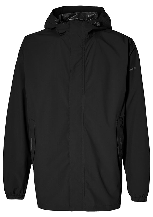 Basil regenjas Hoga unisex Jet Black L