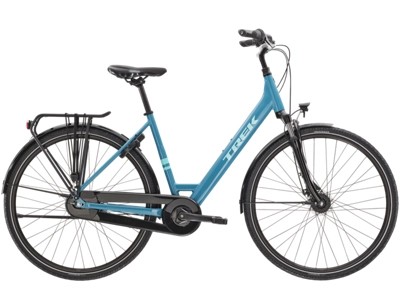 TREK District 1 Equipped Lowstep, Teal