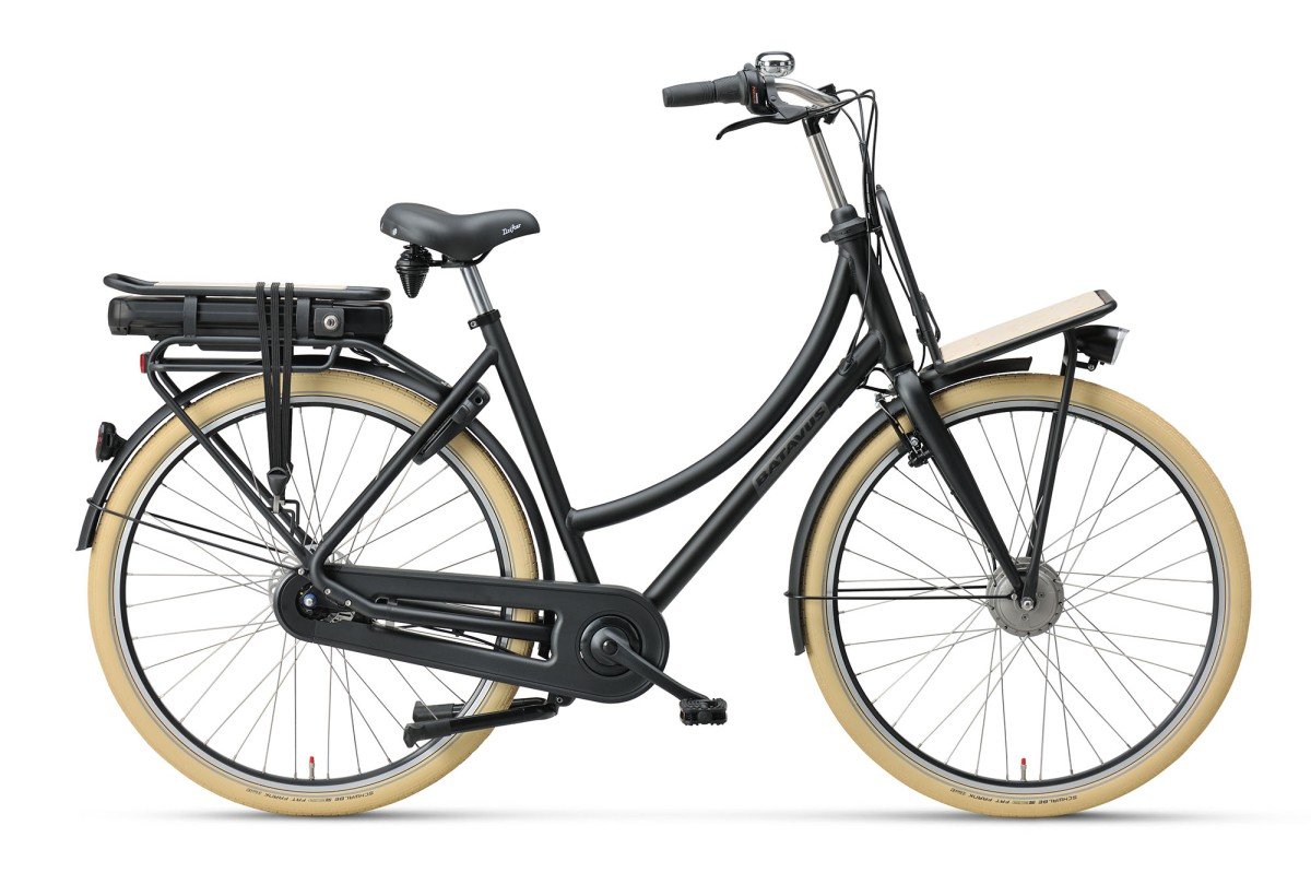 BATAVUS PACKD E-go® Dames Zwart Mat 55cm 2021