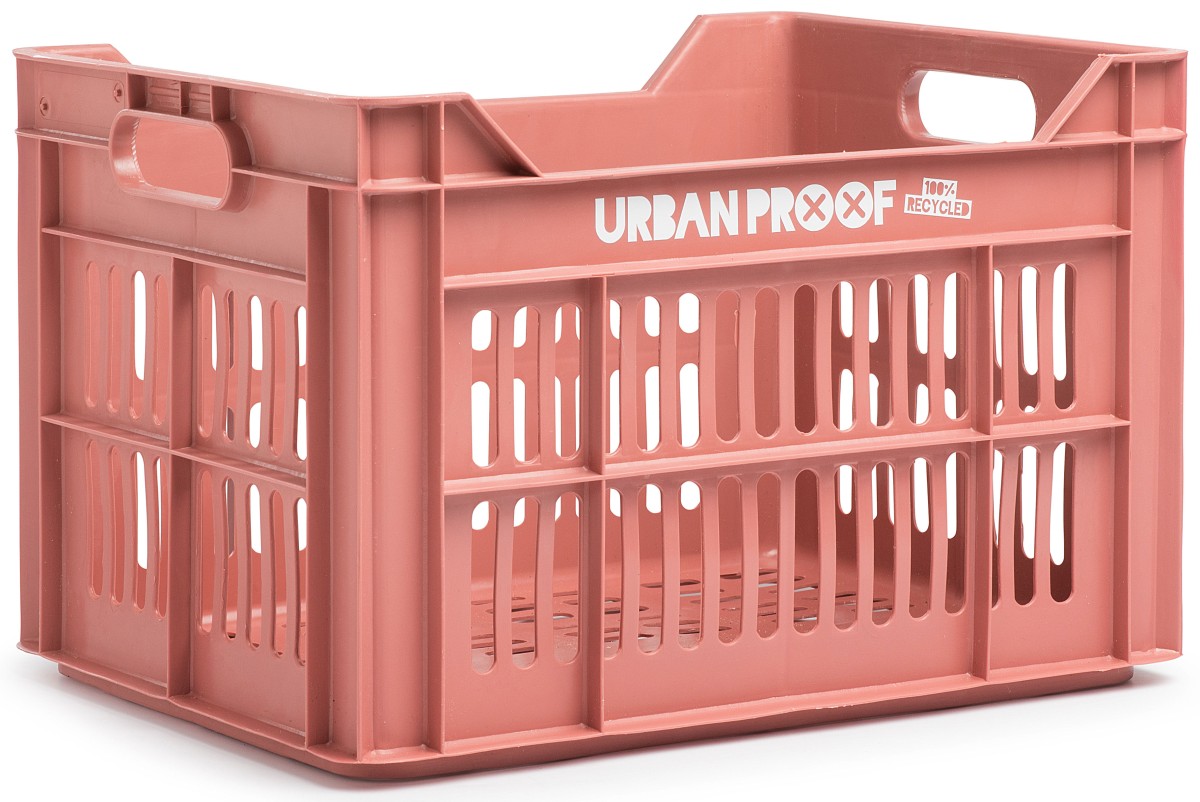 Urban Proof fietskrat 30L warm pink Recycled 40x30