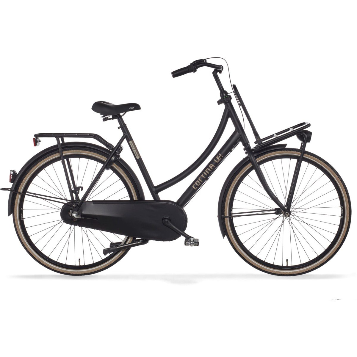 CORTINA U4 Transport Dames Jett Black Matt 50cm 2025
