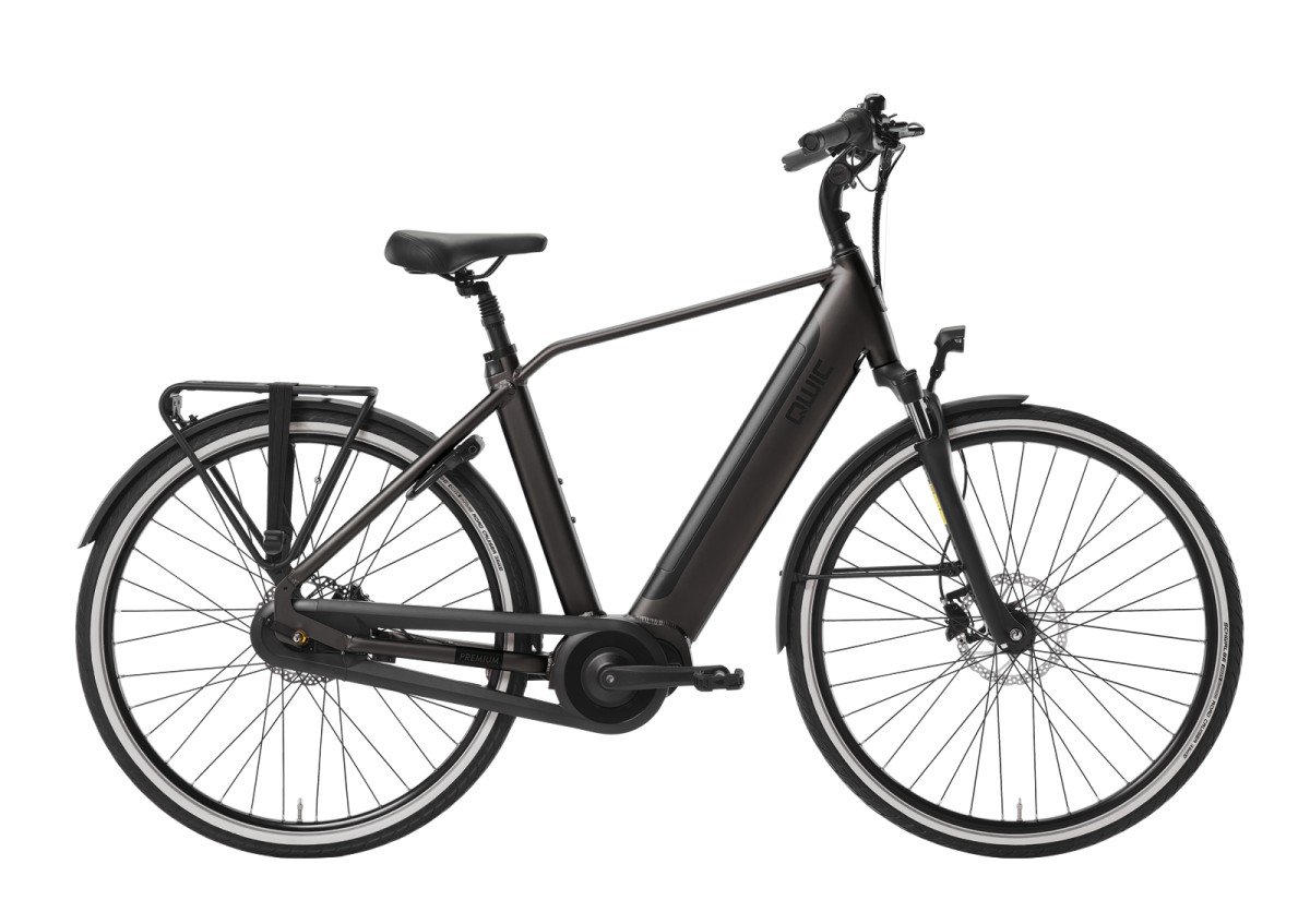 QWIC INTER Plus Heren Jet Black L 54cm 2026