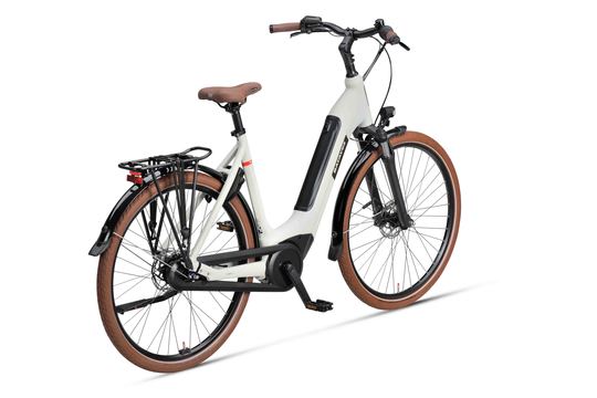 BATAVUS Altura E-Go PT Power Lageinstap Lichtgrijs Mat 56cm 2025