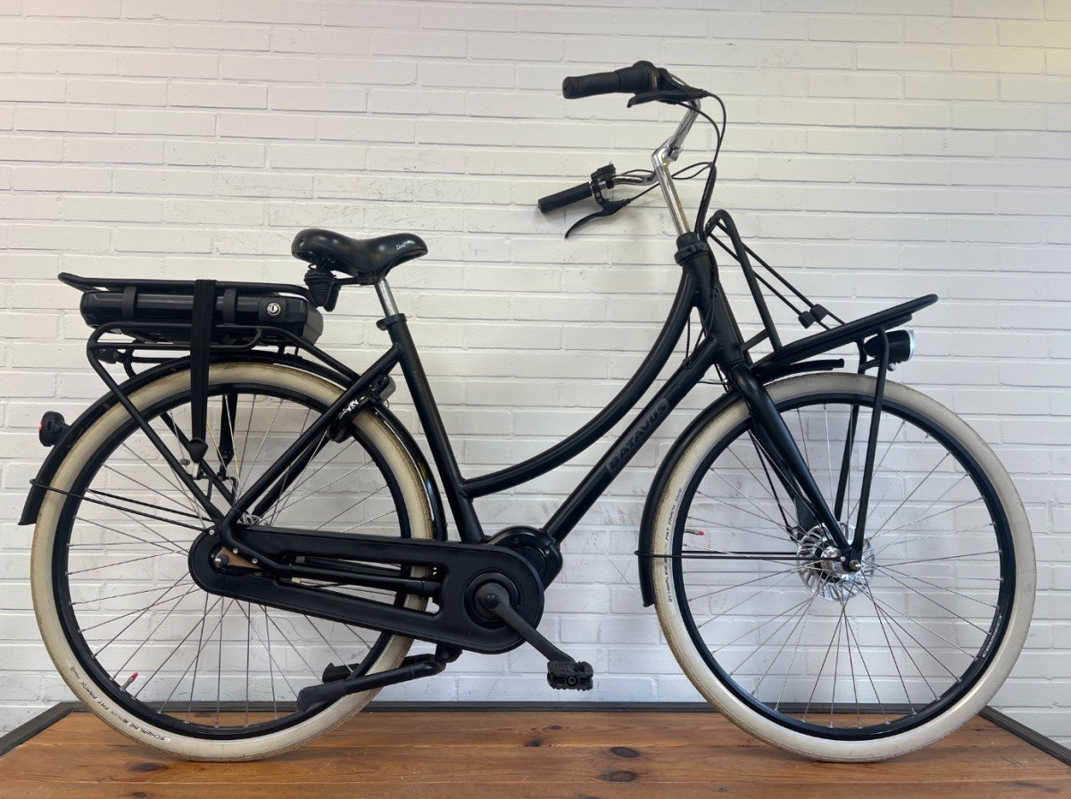 BATAVUS PACKD E-go® Plus Dames Zwart Mat 55cm 2021