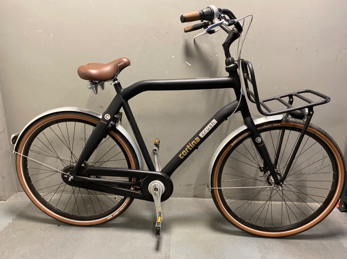 Cortina Crush Heren Zwart 61cm 2019