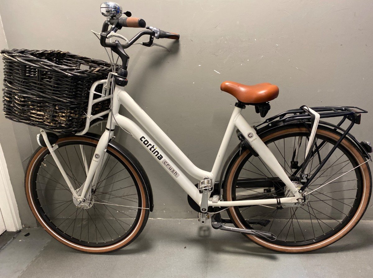 Cortina Crush Dames Wit 53cm 2020