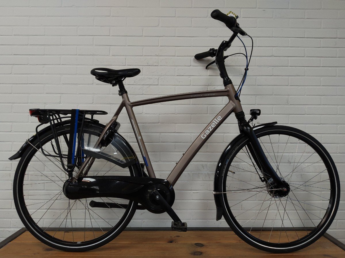 Gazelle Chamonix C7 Heren Beige 61cm 2020