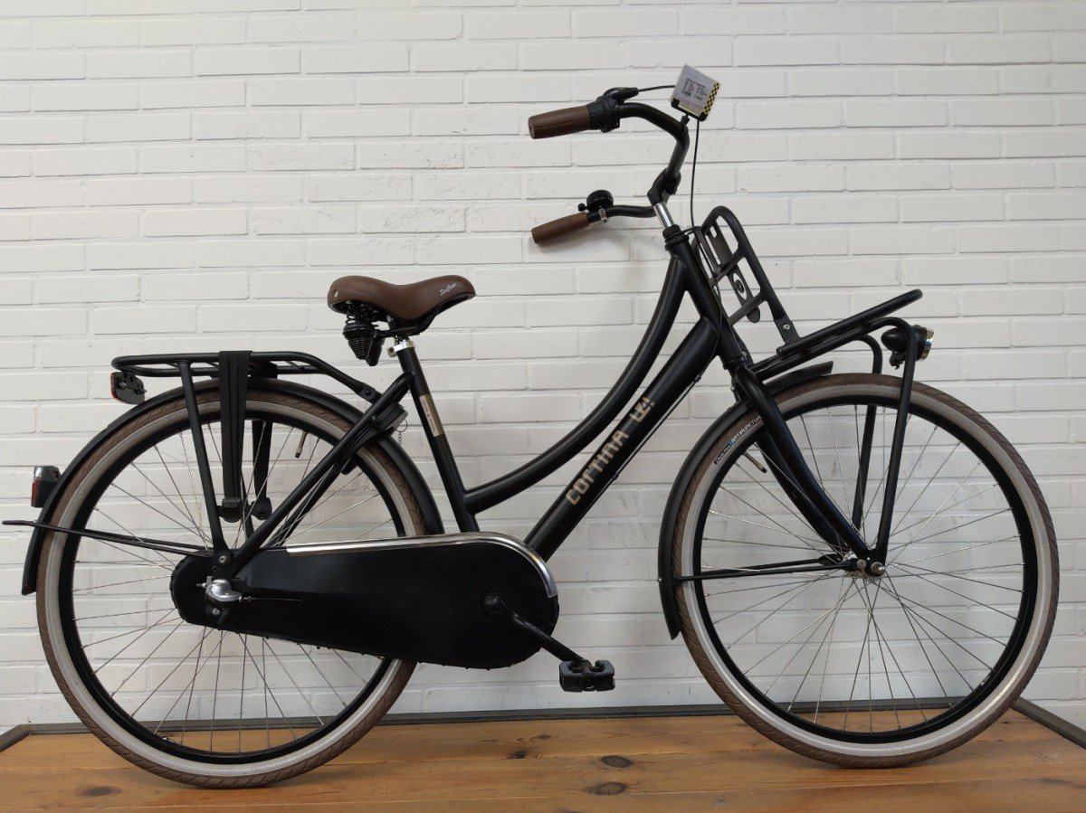 CORTINA U4 Transport Mini Meisjes Jet Black Matt 46cm 2021