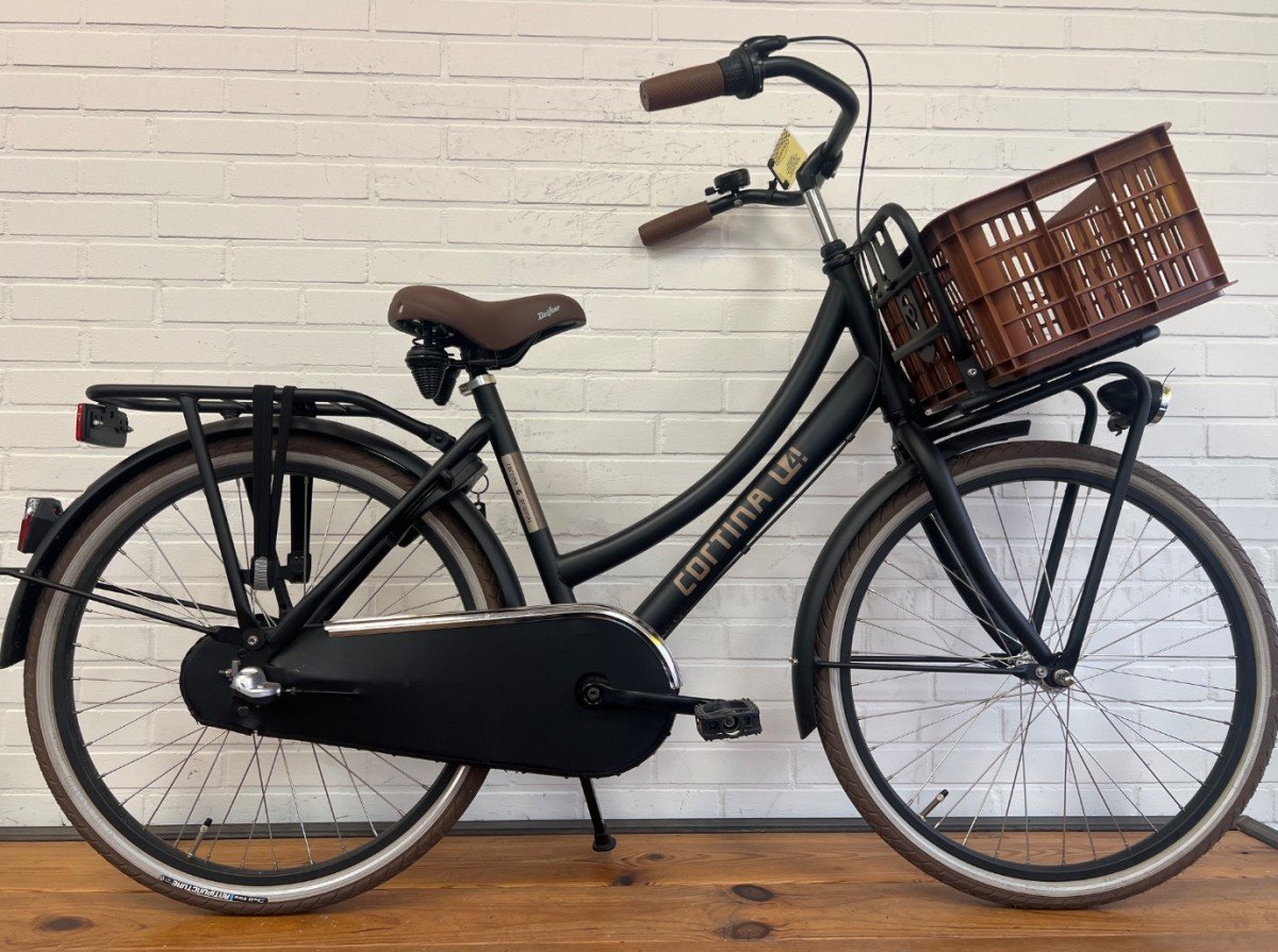 CORTINA U4 Transport Mini Meisjes Jet Black Matt 42cm 2024