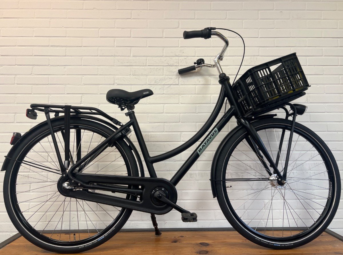 BATAVUS Packd 3 Dames Zwart Mat 49cm 2023