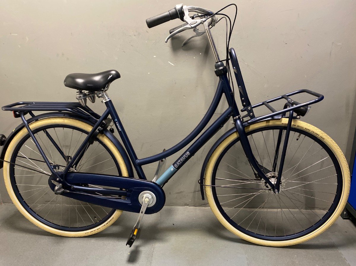 BATAVUS X-posure Dames Blauw Mat 57cm 2018