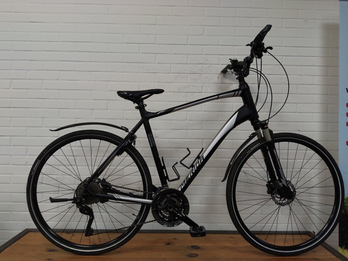 Merida Crossway XT Edition Heren Mat Zwart 61cm 2018