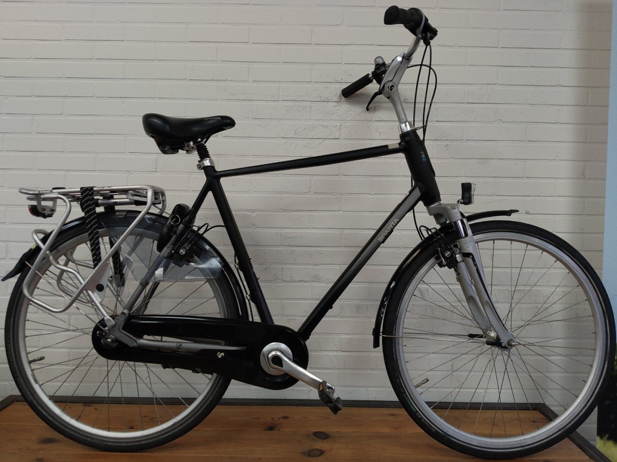 Sparta F8E Heren Mat Zwart 61cm 2018