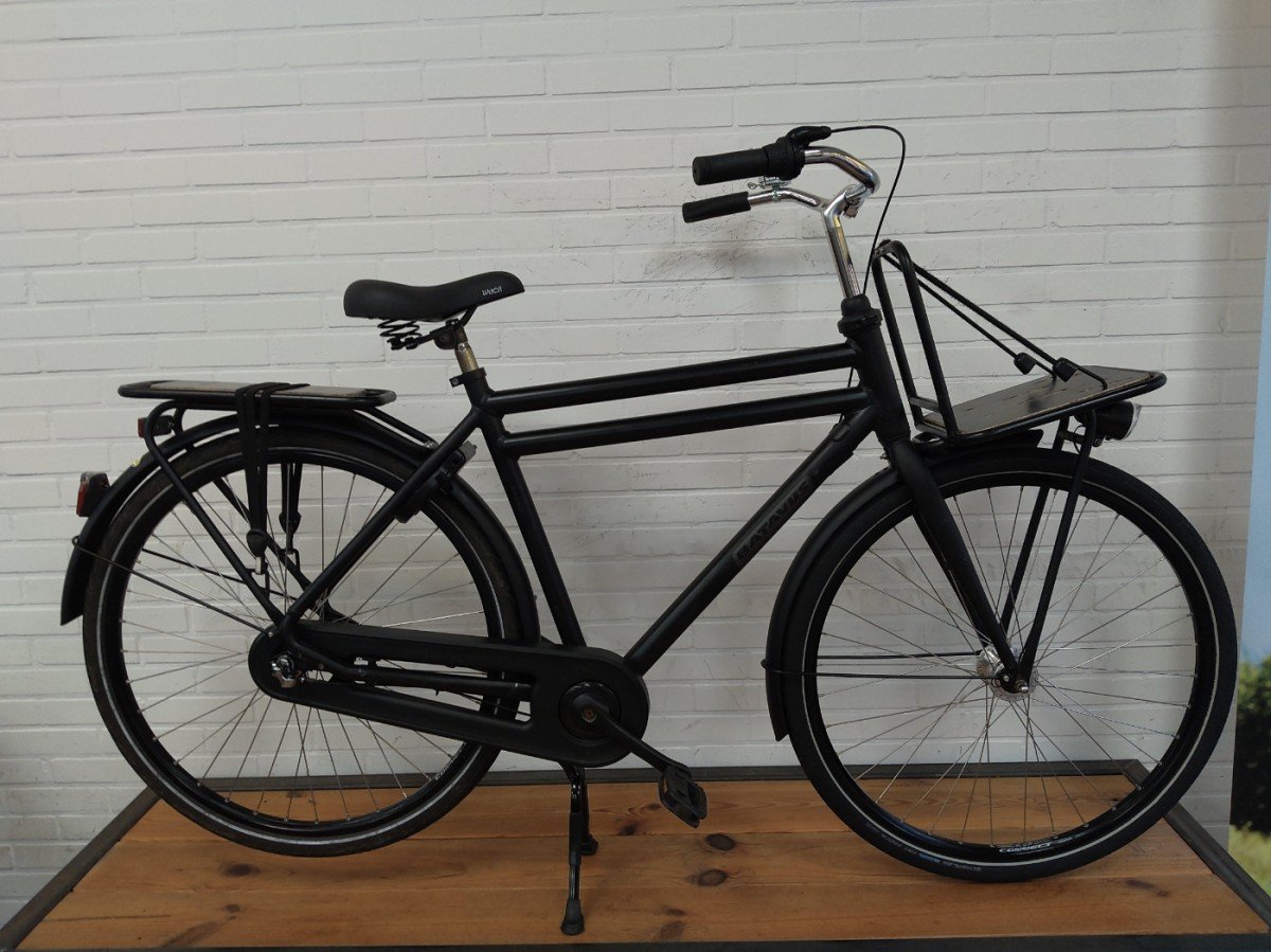 BATAVUS Packd-3 Heren Zwart Mat 55cm 2024