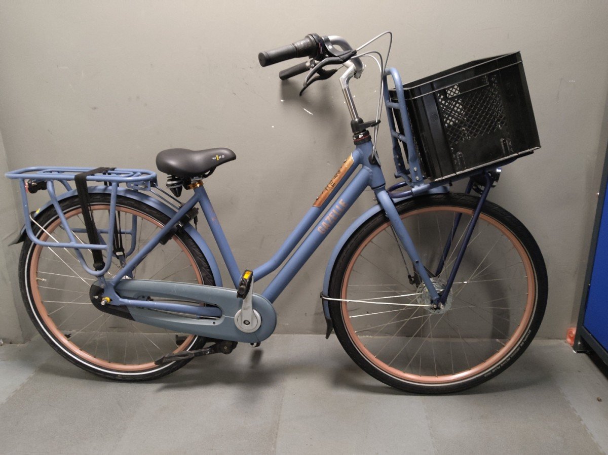 Gazelle Heavy Duty Dames Blauw 51cm 2019