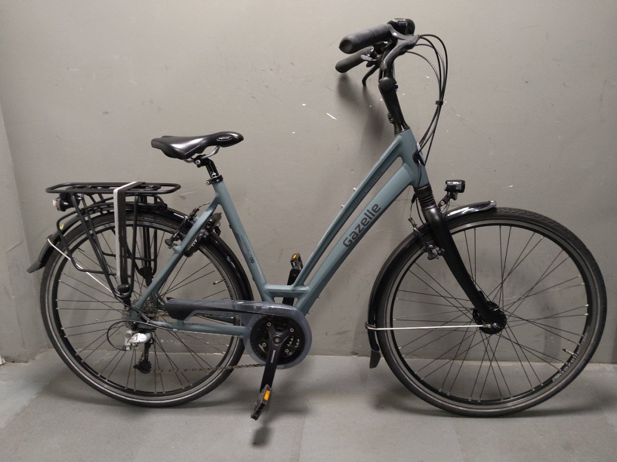 Gazelle Chamonix C7 Dames Grijs 53cm 2021