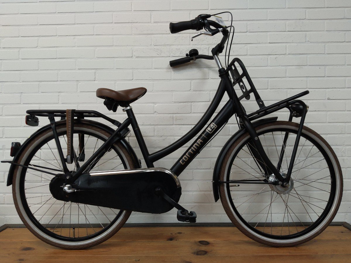 Cortina U4 mini Meisjes mat zwart 38cm 2021