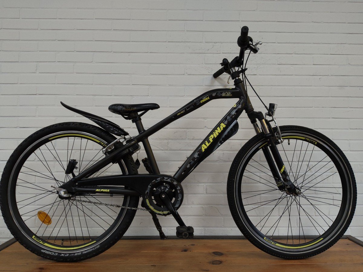 ALPINA Trial Jongens Desert Grey Matt 46cm 2023