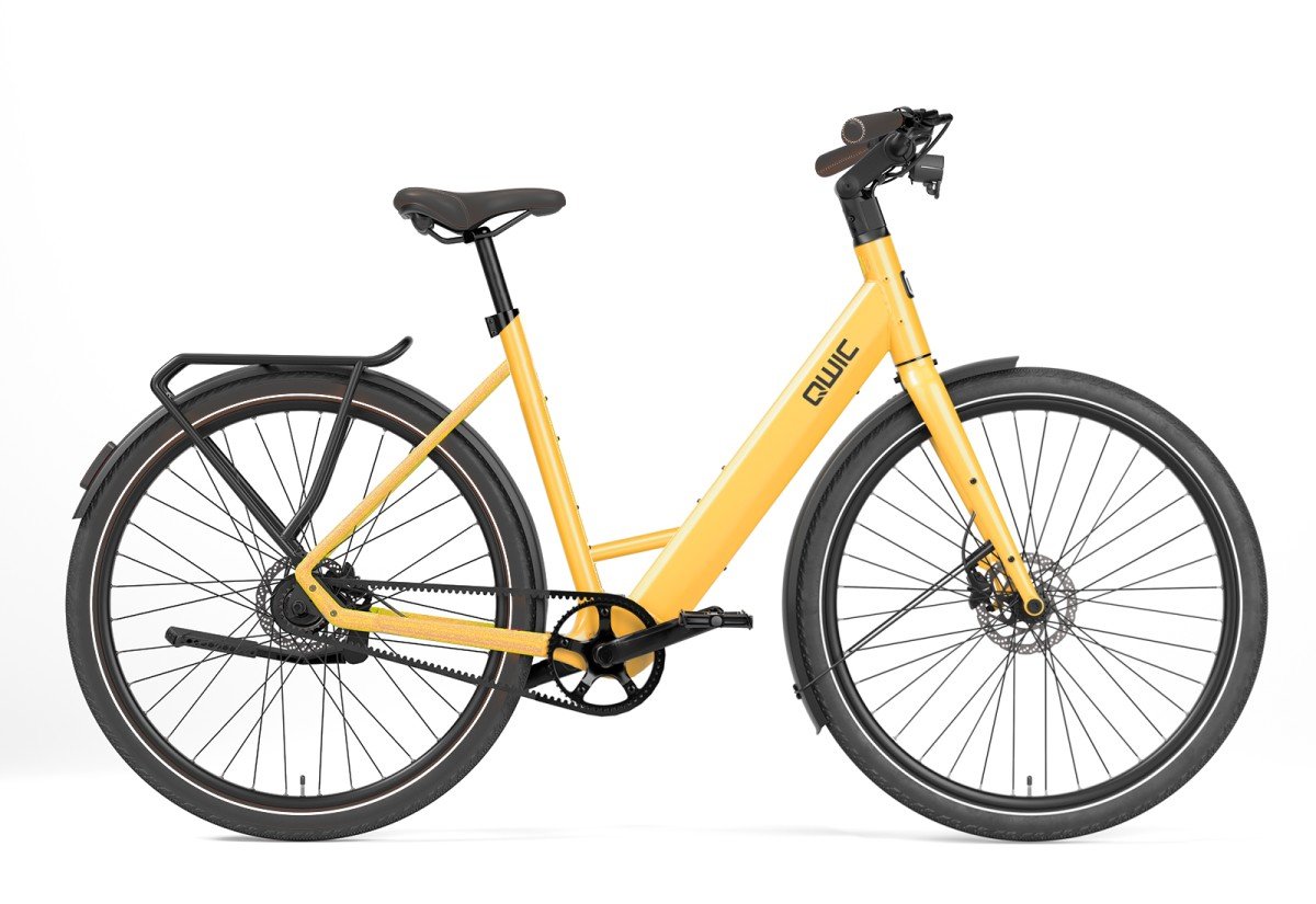 QWIC Signal Dames Oker Yellow L 54cm 2026