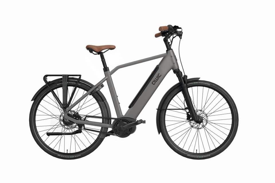 QWIC Elan Tour Heren Asphalt Black L 54cm 2026