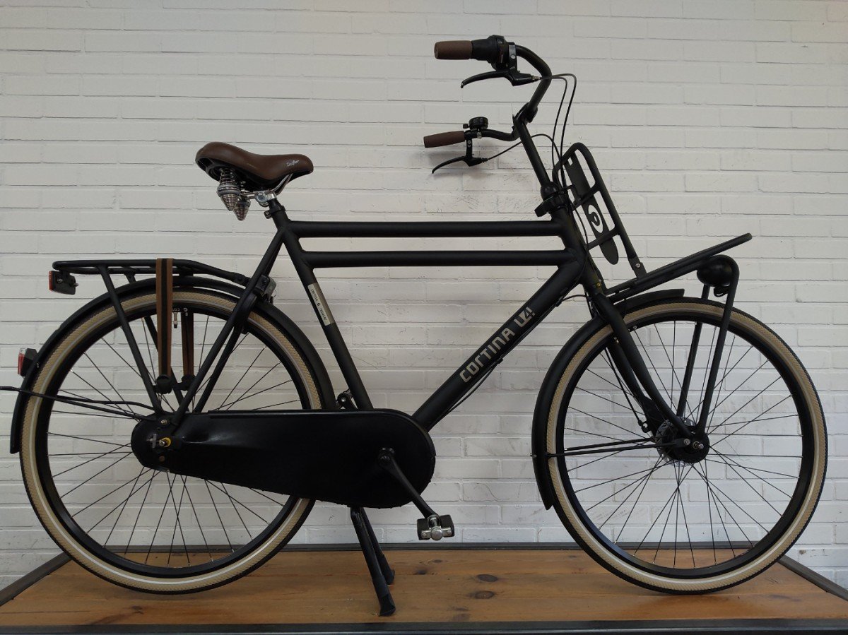 CORTINA Fiets Cortina U4 H65 Heren Zwart 65cm 2024
