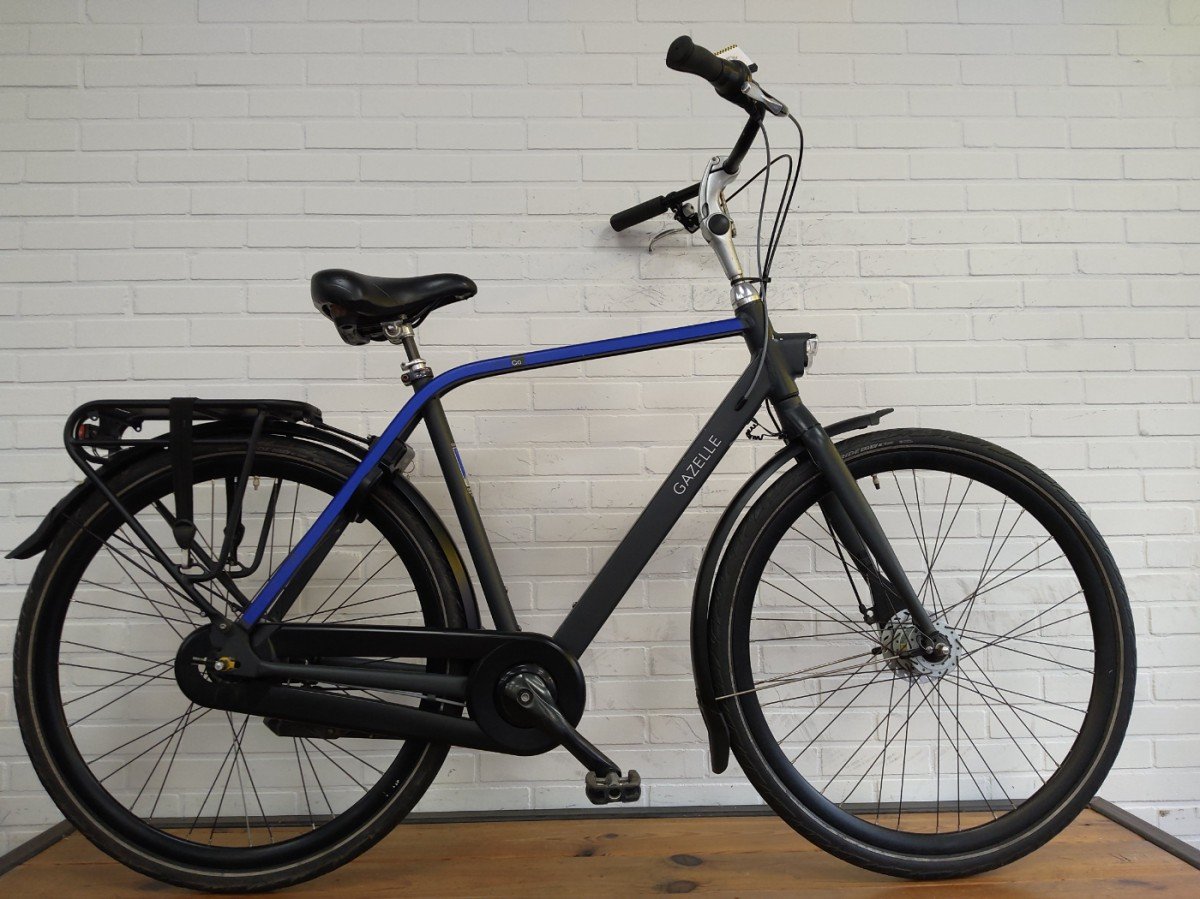 Gazelle city go Heren grijs blauw 54cm 2018