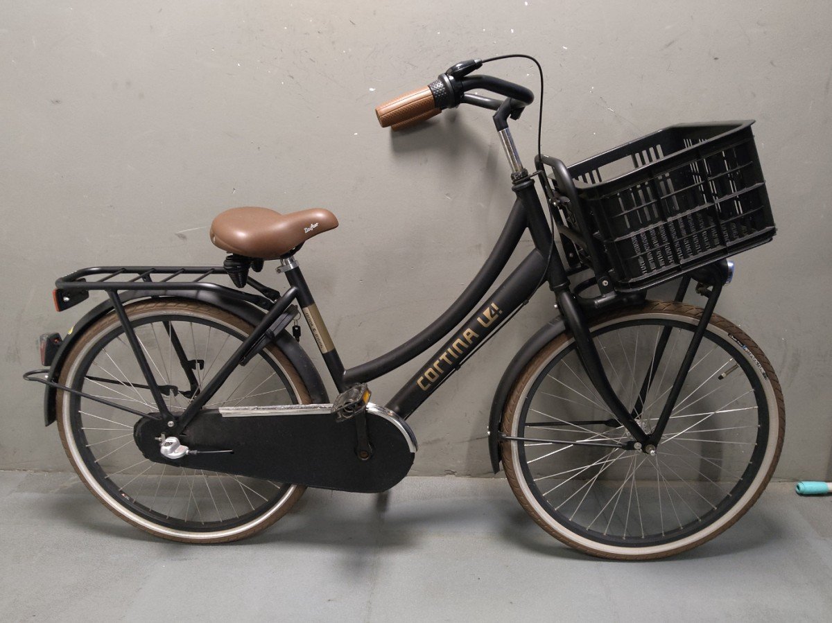 CORTINA U4 Transport Mini Meisjes Jet Black Matt 42cm 2021