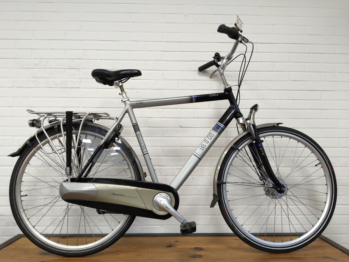 RIH Delta Heren Zwart /zilver 61cm 2018