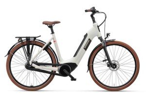 BATAVUS Altura E-Go PT Power Lageinstap Lichtgrijs Mat 56cm 2025