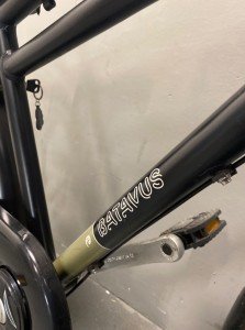 BATAVUS CNCTD. 26 inch, Zwart Mat