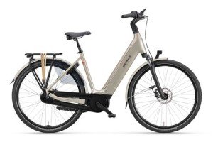 BATAVUS Finez E-Go Power N8 Lageinstap Champagne Goud 53cm 2024