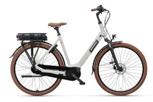 BATAVUS Altura E-Go Plus N7 Lageinstap Lichtgrijs Mat 51cm 2024