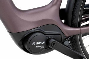 BATAVUS Finez E-go Active Plus, Sangria-mat