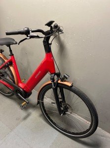 BATAVUS FINEZ E-GO PT EXCLUSIVE D Lageinstap Rood Mat 53cm 2024