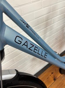 Gazelle Paris Plus Dames Blauw 57cm 2015