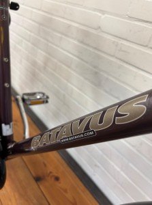 Batavus Staccato Heren Sprankelend Zilver / Aubergine 57cm 2010