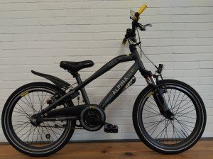 ALPINA Trial Jongens Space Black Matt 31cm 2021