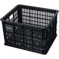 Basil fietskrat M black 29.5L recycled