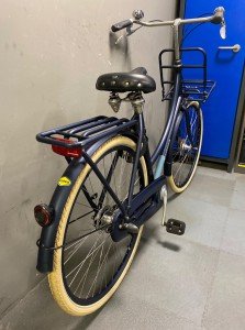 BATAVUS X-posure Dames Blauw Mat 57cm 2018