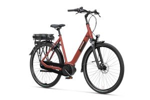 BATAVUS Altura E-Go CP Plus N7 Lageinstap Rood Bruin Glans 56cm 2024