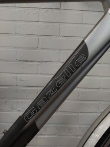 Gazelle Medeo Heren zilver mat 61cm 2012