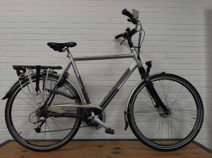 Gazelle Medeo Heren zilver mat 61cm 2012