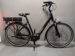 Vyber E1 D53 Shiny Pearl Black / Red 2022 Dames Shiny Pearl Black / Red 53cm 2022