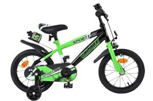 VOLARE Sportivo Jongens Ink Black With Green Lines 23cm 2025