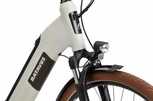 BATAVUS Altura E-Go PT Power Dames Lichtgrijs Mat 61cm 2025