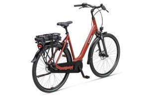 BATAVUS Altura E-Go CP Plus N7 Lageinstap Rood Bruin Glans 56cm 2024