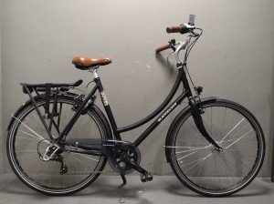 BATAVUS Click Dames Zwart Mat 58cm 2020