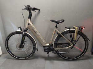 BATAVUS Finez E-Go Power N8 Lageinstap Champagne Goud 53cm 2024