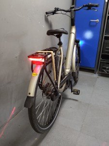 BATAVUS Finez E-Go Power N8 Lageinstap Champagne Goud 53cm 2024