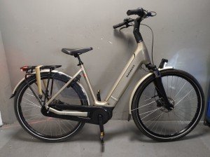 BATAVUS Finez E-Go Power N8 Lageinstap Champagne Goud 53cm 2024